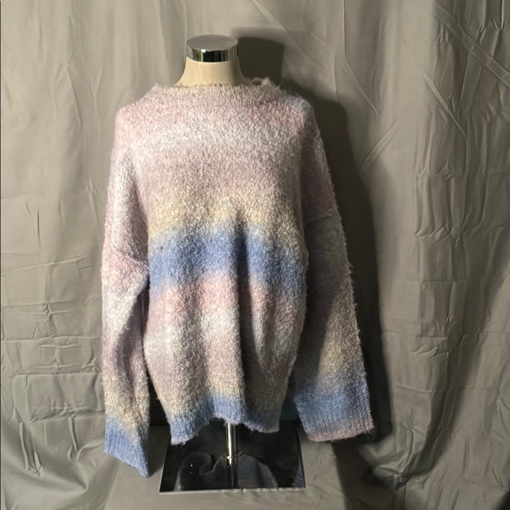 Wild Fable Pastel Striped Sweater